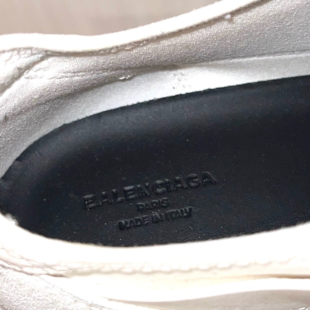 Balenciaga Blanc Noir /White Sneakers 39 / 8.5 - Picture 9 of 16